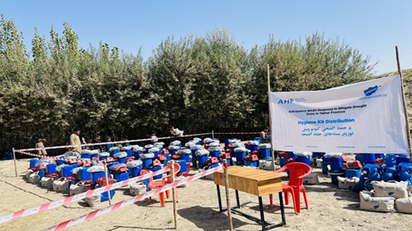Anticipatory WASH Response to Mitigate Drought Risks in Takhar Province Hygiene Kit Distribution